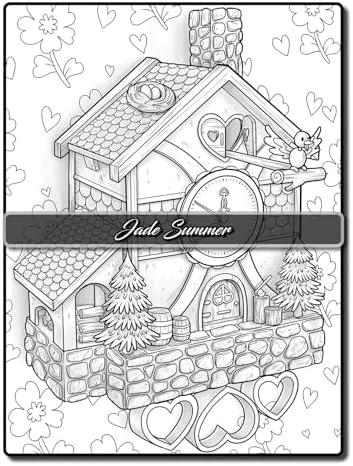 Fairy Homes Coloring Book: For Adults with Fantasy Designs for Fun and Relaxation