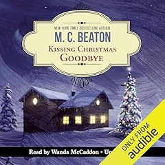 Kissing Christmas Goodbye Audiolibro Por M. C. Beaton arte de portada