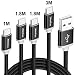 Produktbild CLEEFUN USB C Kabel Schnellladekabel für Sony Xperia XA1 XA2 / Ultra, XZ1 XZ2 XZ3, USB A zu USB C Aufladekabel, Nylon Ladekabel Datenkabel Hi-Speed für Samsung Galaxy S9 S9+ S8 S8 Plus Note 8/9