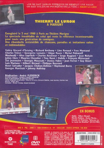 Thierry Le Luron : Au Théâtre Marigny (1980)