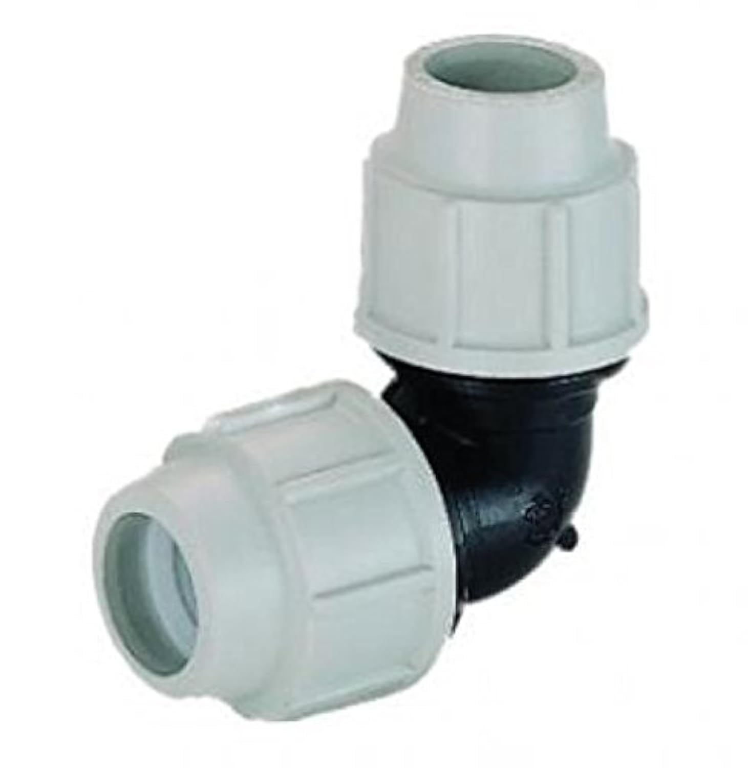 PLASSON 7050 25mm MDPE Elbow Bend - Pack of 2