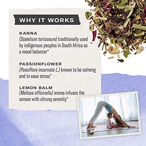 Image of Numi Organic De-Stress Tea, 16 Herbal Tea Bags, Caffeine Free