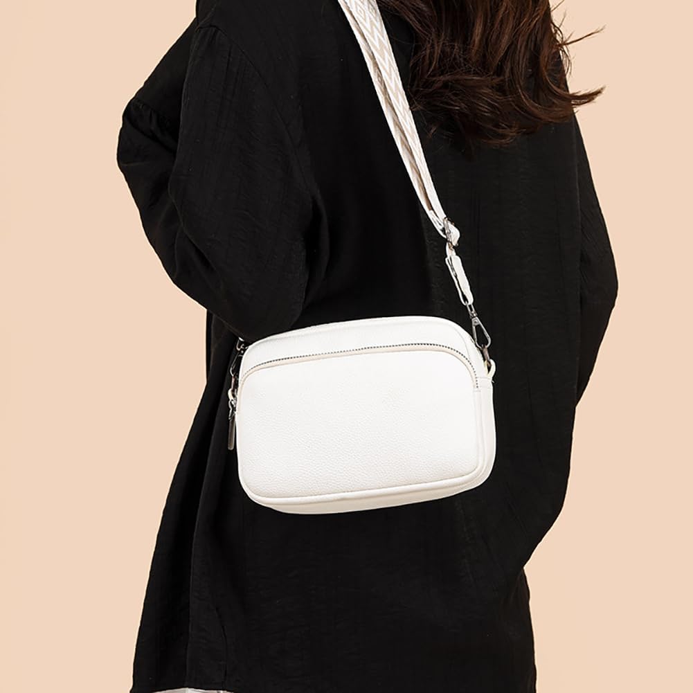 Leather Crossbody Bag and Accessories, Leather Crossbody Bags for Women, Trendy Purses Handbags