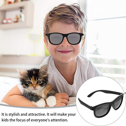 ABOOFAN Crianças Óculos De Sol De Silicone de Borracha Flexível Quadro Óculos de Proteção UV Óculos