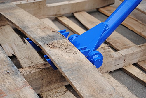 Vestil Skb-Dlx Deluxe Steel Pallet Buster With Handle, 41",Blue #TOP6