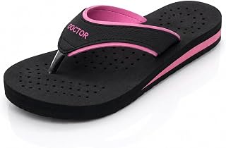 MY DOCTOR'S CHOICE Extra Slippers for Women Orthopedic Diabetic Pregnancy Slippers Non Slip Lightweight Comfortable Flat Casual Stylish Arch Support Indoor Outdoor Chappal
