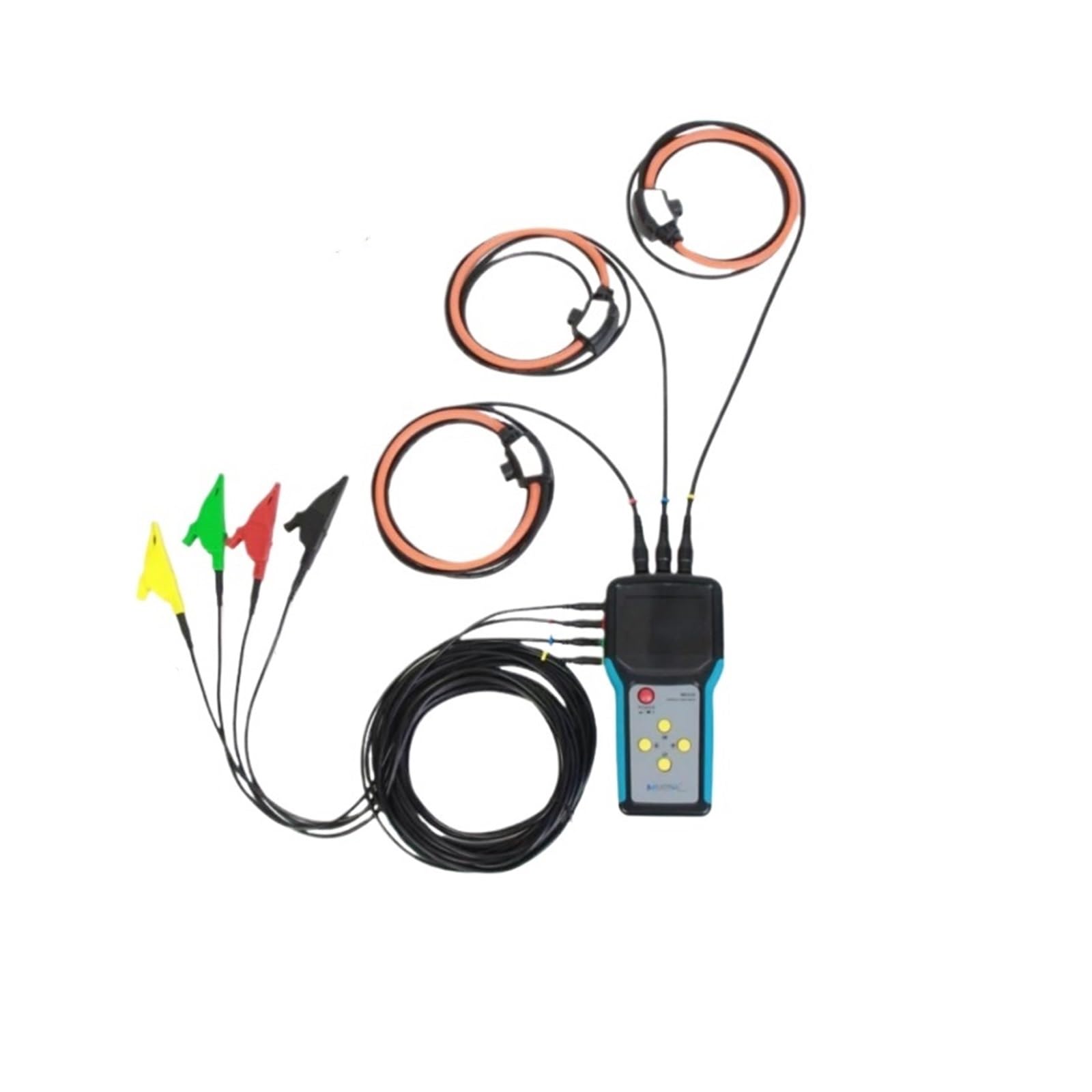 LNHHG Power Quality Analyzer ME435 Handheld Three-Phase Power Analyzer Coil Meter Rogowski(ME435+MRC36)