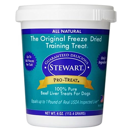 Stewart Freeze Dried Beef Liver Dog Treat 4 oz.