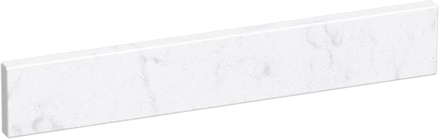 KOHLER Silestone Quartz Side Splash, Miami White