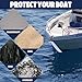 5 Pack 5 Inches Wide Keel Protector Keel Guards for Fiberglass Boat and Aluminum Boats & Kayak Cover Keel Protectors Including Sandpaper, Random Color Gloves, Scraper (White)