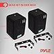 Pyle outdoor lautsprecher, Außen-lautsprecher, 400W- Outdoor Speaker, Lautsprecher Wasserdicht, Musikbox- 2er Set, Indoor/Outdoor, für Patio, Garten,Deck, Boot, Terrasse, Restaurant, Leicht Montierbar