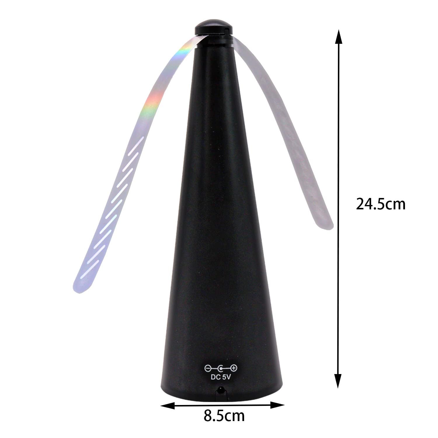 Ventilateur Anti-Mouche, 2 Pièces Chasse Mouche De Table Repulsifs Anti Moustiques Repulsif A Pales Pour Interieurs Exterieurs Jardin Camping Barbecue 92091317