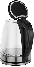 Chaleira Elétrica 1.8L Vidro Chaleira Elétrica Automática Off Handheld Anti-quente Aço Inoxidável Chaleira Elétrica Utensílios de Cozinha Domésticos