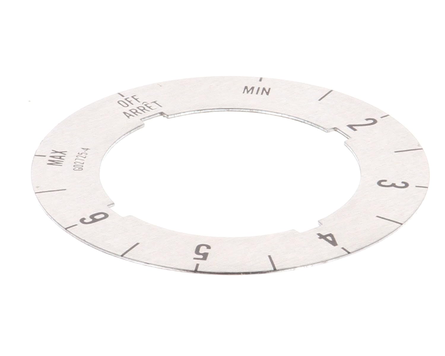 Garland G02725-4 Dial Insert (Off/Min/2-6/Max)