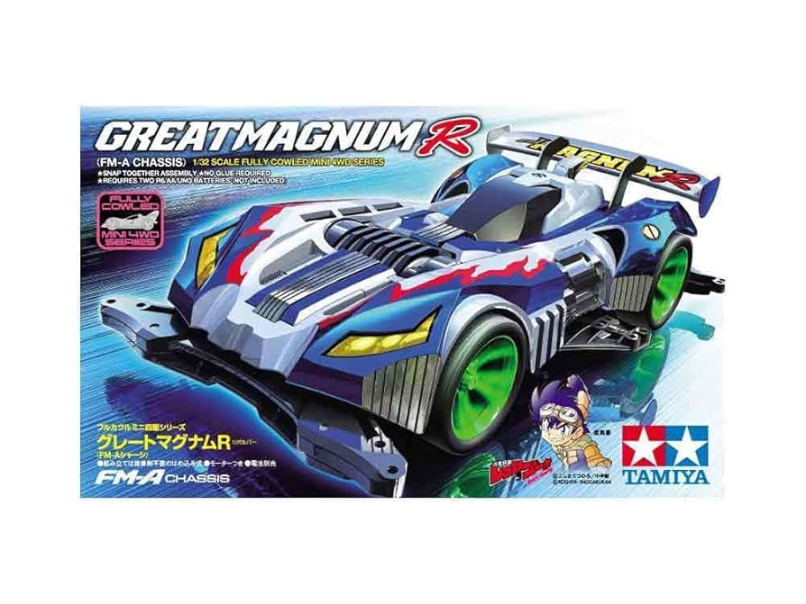 Amazon.co.jp: Tamiya Mini 4WD 19453 Great Magnum R Revolver