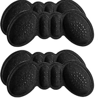 زوجان من وسادات الكعب المصنوعة من السيليكون ذاتية اللصق واقيات مريحة للكعب، تمنع الاحتكاك المؤلم، مثالية لتحسين مقاس الحذاء الفضفاض متعدد اللوان