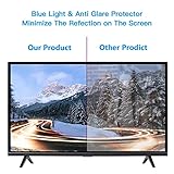 FHSLKXIM Anti-Blue Light Tv Screen Protector, Multifunctional Protective Cover, Easy To Install, Suitable For 75-85 Inch Monitors,85inch 1902x1089mm - Image 6