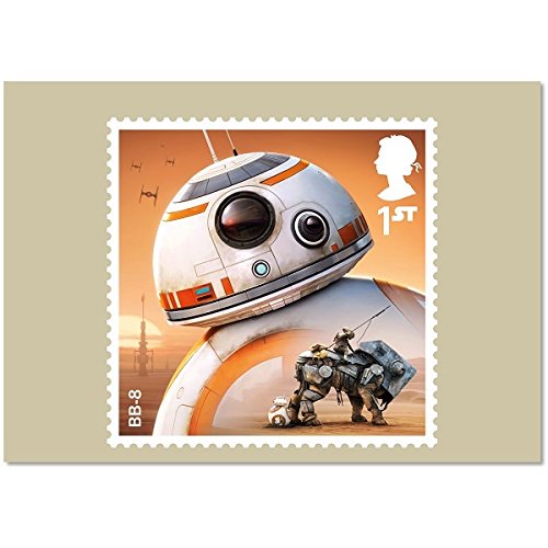 Stars Wars Stamps Postcards full set PHQ 2017 Cover