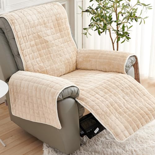 Protector de sofá para perros evita pelos y manchas en sillón individual 3