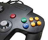 N64 BLACK USB TO PC/MAC CLASSIC GAMEPAD CONTROLLER​S FOR NINTENDO 64 - Image 6