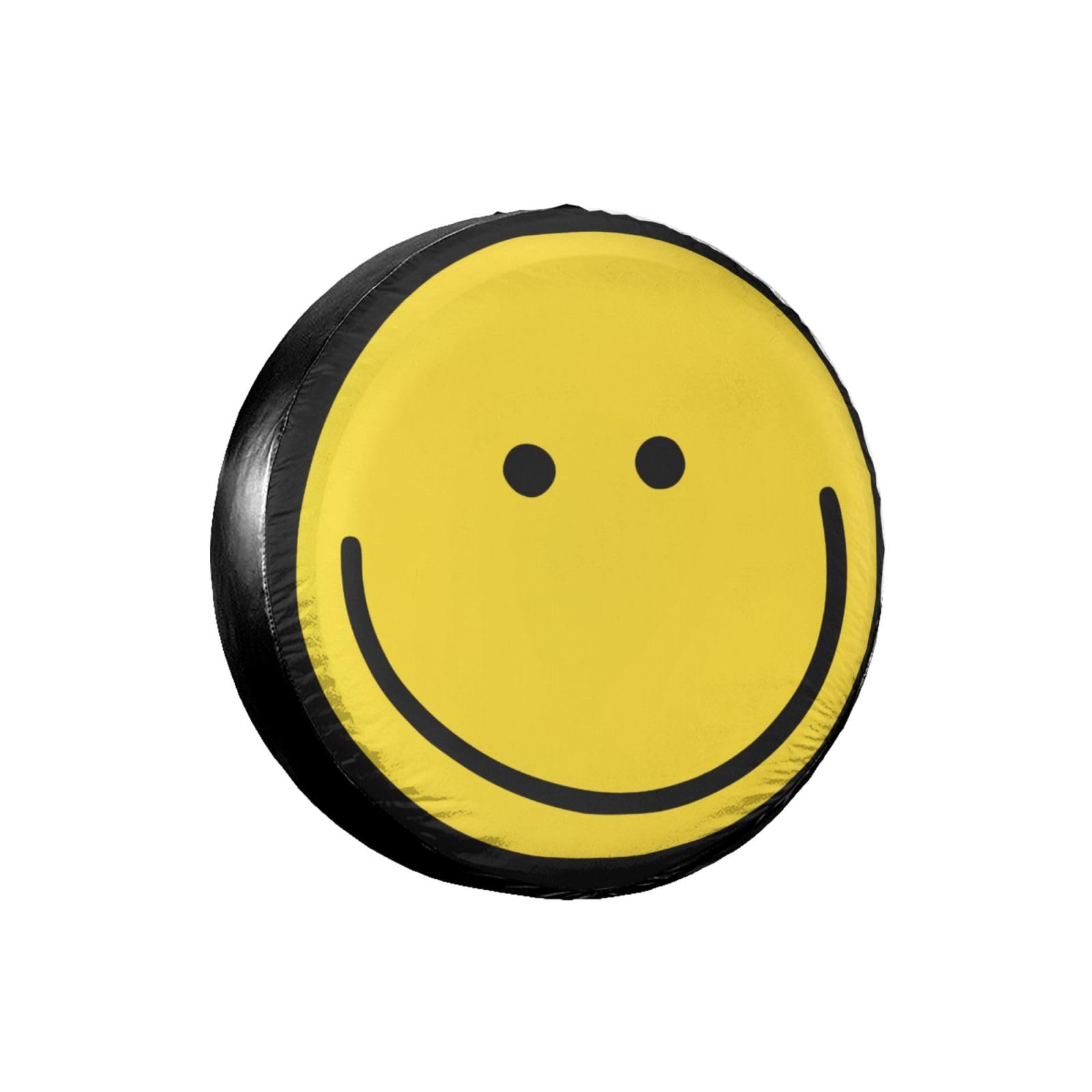 Smiley Face Tire Cover Weatherproof Dustproof Wheel Spare Tire Cover Wheel Protectors Universal Fit for Rv Trailer SUV Truck Camper 14 Inch