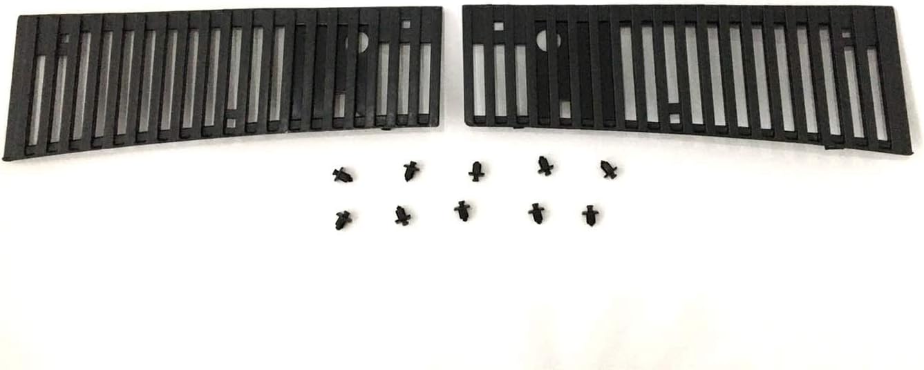 TRS Finisher Wiper Cowl Grilles New RH & LH Set Fits Nissan Hardbody D21 Navara Pickup Truck 1986-1992