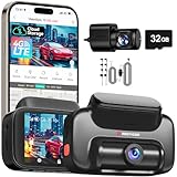 REDTIGER 4G LTE Dash Cam Front...