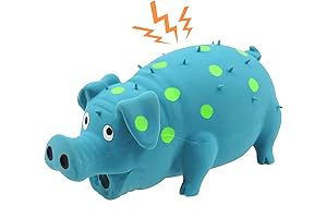 Andiker Squeaky Pig Dog Toy