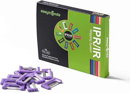Miniatura 31 de Easyinsmile IPR Kit dental de ortodoncia interproximal tiras de reducción de esmalte para pulir dientes abrasivo sierra oral herramienta de limpieza