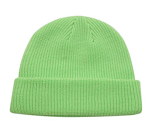 Decentron Bonnet classique pour homme en tricot épais - Vert - Medium Cover