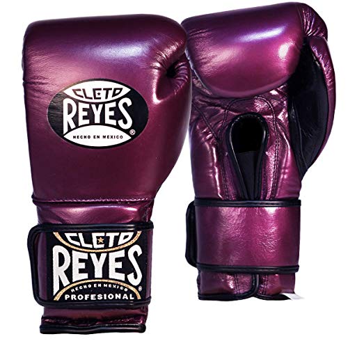 CLETO REYES Guantoni da boxe Velcro Sparring viola misura 16 oz