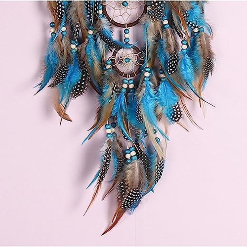 Attrape-rêves indien turquoise le cadeau idéal pour chambre bébé - 5