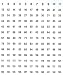 STICKERS NUMBERED 1-462 SEQUENTIAL WHITE~TINY 1/2" CIRCLE LABELS CONSECUTIVE