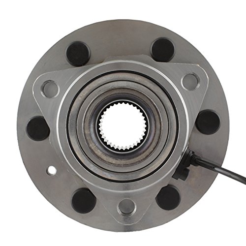 AKKON - for Chevy GMC Cadillac SUV Pickup Truck 4WD 515096 Pair of 6-Bolt Front Wheel Hub and Bearing Assembly W/ABS