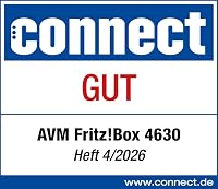 FRITZ!Box 4630 | Modem-Router | Einsatz am Glasfaser-, Kabel- oder DSL-Modem | Wi-Fi 7 mit bis zu 3.568 MBit/s | WLAN Mesh | höchster Sicherheitsstandard | schnelle Einrichtung | Made in Europe – Ansicht 8