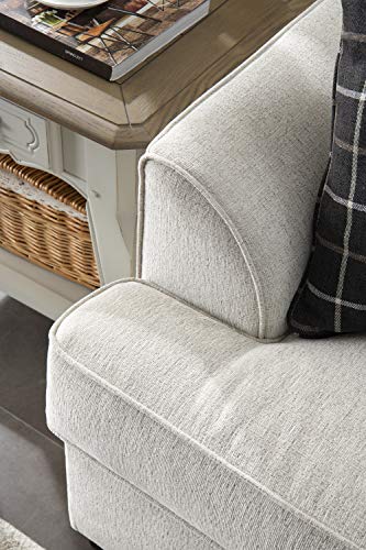 Acanva Luxury Contemporary Chenille Living Room Sofa, Couch, Cream #TOP3