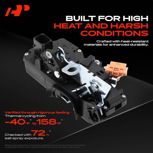 Image of A-Premium Front Left Driver Side Door Lock Actuator Compatible with Buick Lucerne 2006-2010 Sedan, for Model Without Anti-Theft Package, 5 Pins Connector