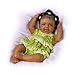 Alexis with Hand-Rooted Hair Hold That Pose!  Lifelike & Realistic African-American Baby Doll 19-inches by The Ashton-Drake Galleries