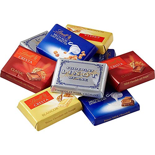 Lindt Chocolate Napolitans Assorted Swiss Premium Chocolates Gift Set 350Gram Pack Of 2 (Switzerland)