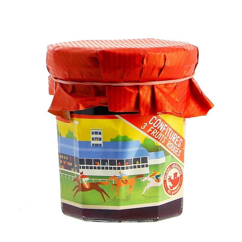 Confiture 3 fruits rouges Balades normandes 180g - Made in Calvados
