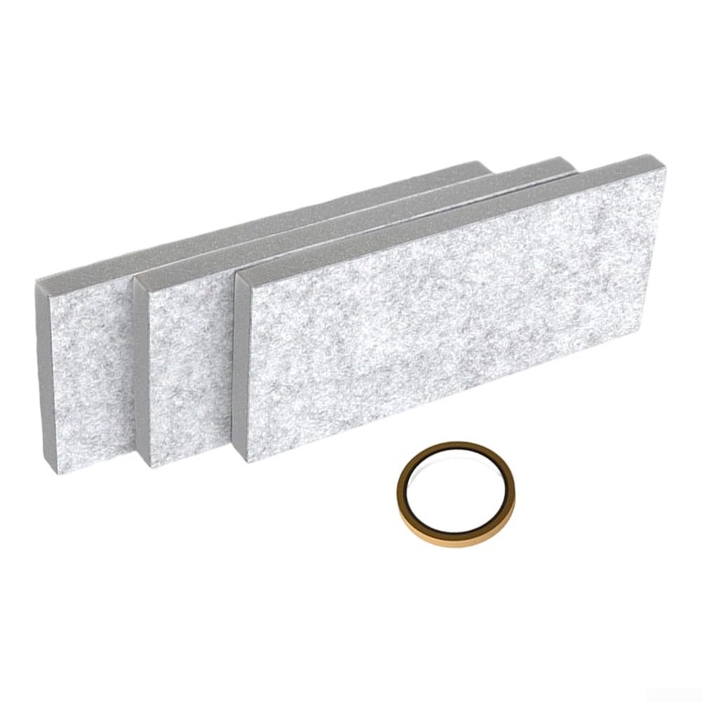 Lot de 3 plaques d'isolation en mousse réglables pour climatiseurs, kit d'étanchéité de 41,5 cm pour climatiseurs, panneau insonorisé résistant à la chaleur jusqu'à 127 cm