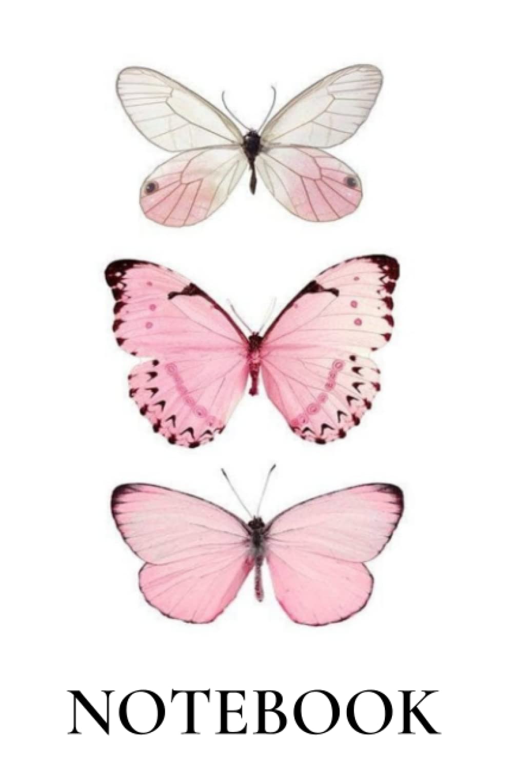 notebook butterfly Paperback – Notebook, 9 December 2021