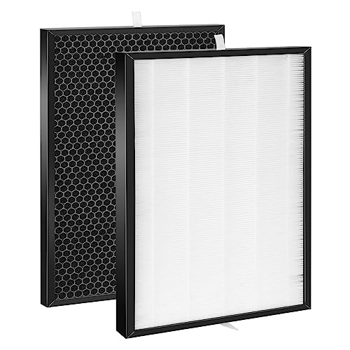 Image of FY1413 Replacement Filter-FY1410 Replacement Filter is Combined by Active Carbon and HEPA Material，Compatible with Philips 1000 /1000i Air Purifier,Replace AC1212 /1213 /1215 /1216 Filter (fy1410 1+1)