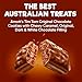Tim Tam Cookies Gift, Snack Box, Australian Cookies Variety Pack with Chocolate Filling, 4 Pack Full of Original, Dark, Caramel & White Flavors - Perfect Cookie Gift