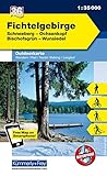  Deutschland Outdoorkarte 36 Fichtelgebirge 1 : 35.000: Schneeberg, Ochsenkopf, Bischofsgrün, Wunsiedel. Wanderwege, Radwanderwege, Nordic Walking, Skilanglauf (Kümmerly+Frey Outdoorkarten Deutschland)