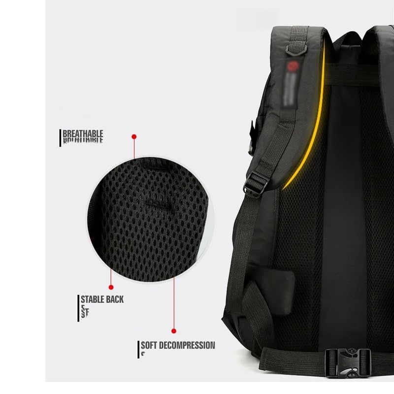 Sac à dos escalade 85L étanche idéal pour les longs treks - 4