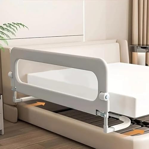 Grade de Cama Normal e Box Reforçada Lavável com Proteção Lateral Antiqueda Adultos e Idosos