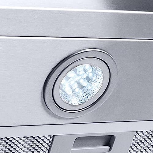 COIFA DE PAREDE Fogatti VIDRO RETO DUTO SLIM 90CM 220V INOX
