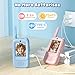 Video Walkie Talkies for Kids, 2 Pack Rechargeable Handheld Intercom Toddler Toys with Voice Changer, Fun Xmas/Birthday Gifts for in/Outdoor Family Play Camping Hiking Games for Boys Girls Ages 3-12