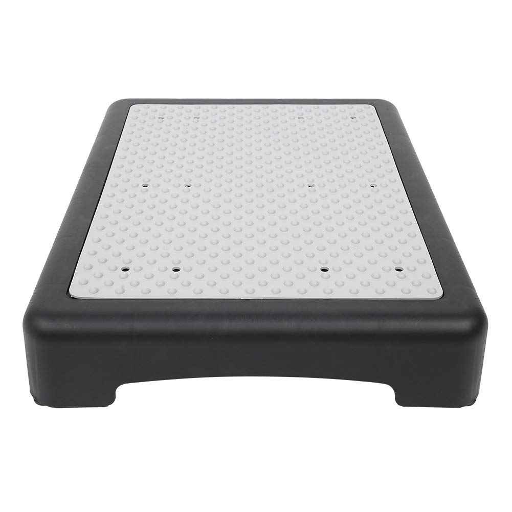 Sorandy Medio Escalón Antideslizante para Personas Mayores Ayuda de Movilidad Plegable Compacta con Superficie de TPR Antideslizante para una Fácil Entrada 49 X 38 X 8,5 Cm